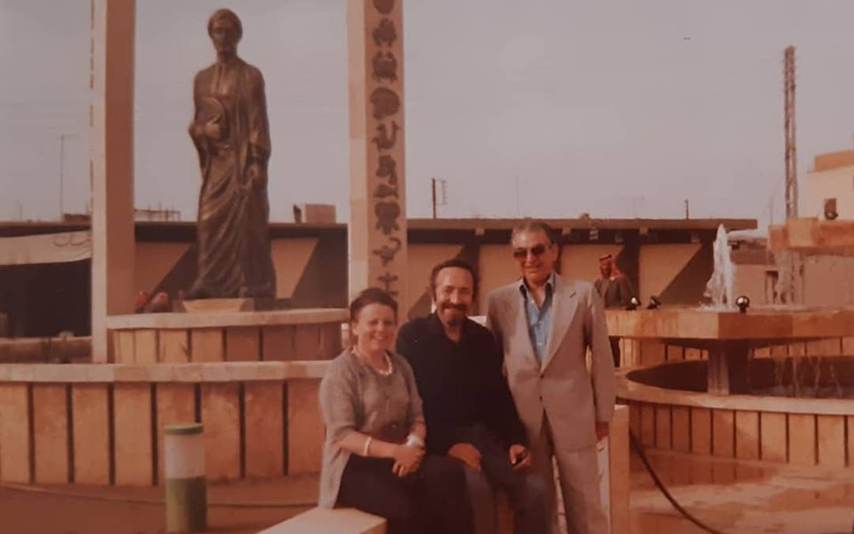 الرقة 1981- الدكتور عبد السلام العجيلي وخالد الماغوط عالم الرياضيات 