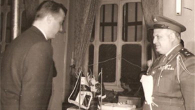 محمد نزهت اليافي و جمال فيصل عام 1959