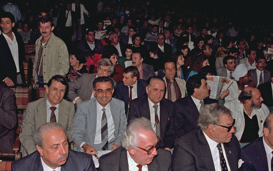 دمشق 1989 -  افتتاح مهرجان دمشق السينمائي السادس (2)