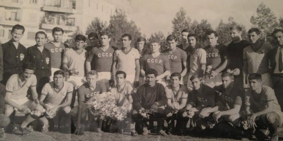 التاريخ السوري المعاصر - منتخب حلب بكرة القدم والمنتخب الأولمبي السوفيتي عام 1966