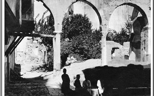 دمشق 1910- الكلاسـة..ضريح الناصر صلاح الدين الأيوبي