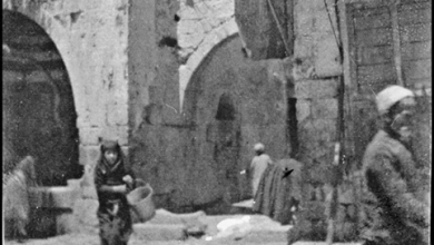 دمشق 1922- مسجد منجك في الميدان 