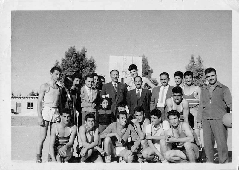 التاريخ السوري المعاصر - دمشق 1959- مباراة بين ثانوية التجهيز الأولى والثانية