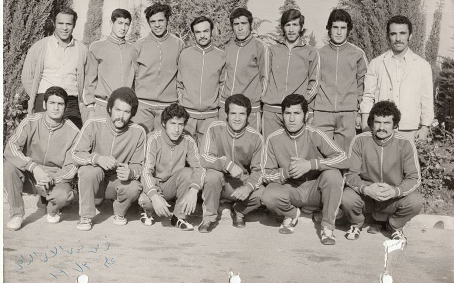 أعضاء منتخب سورية للملاكمة عام 1973