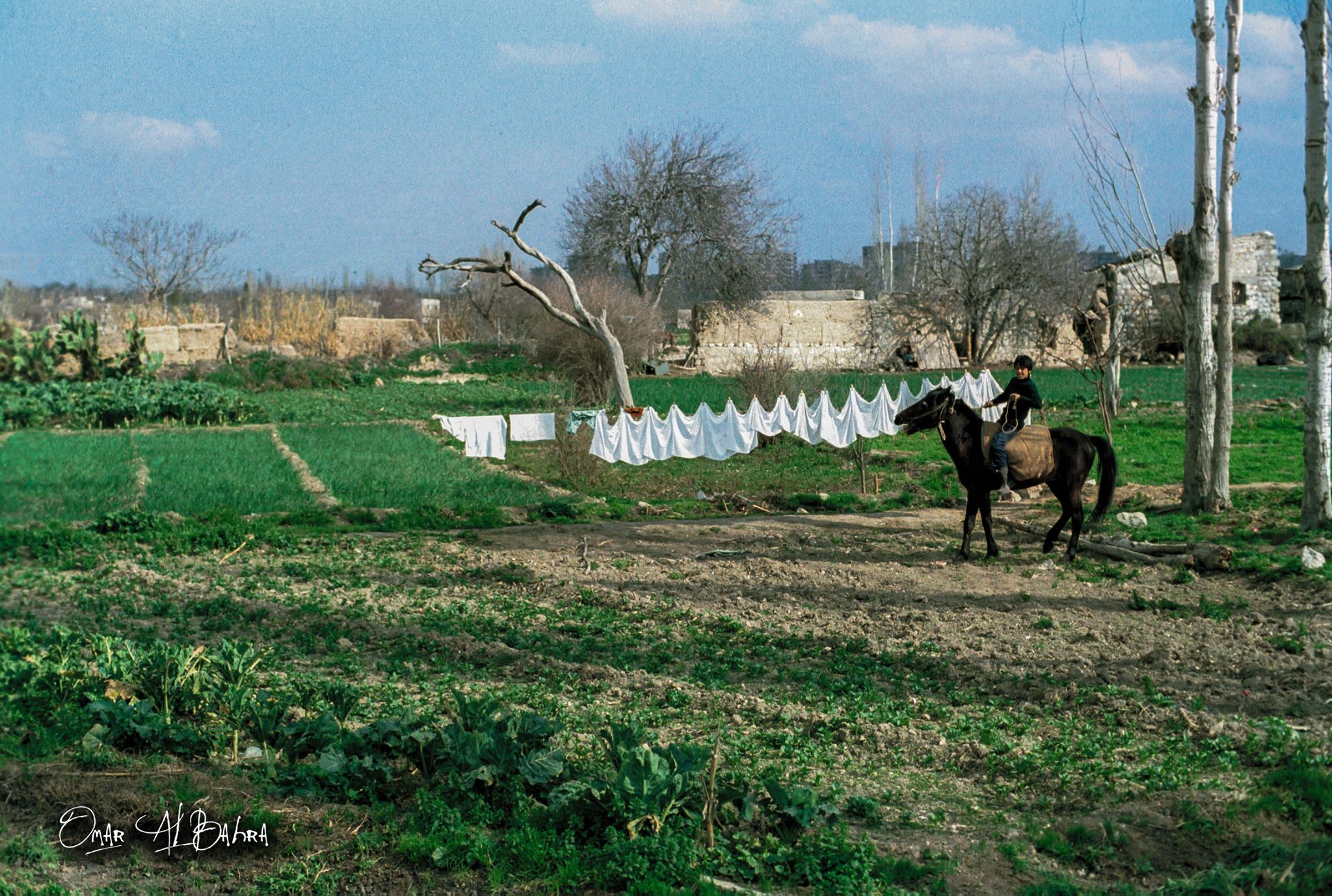 دمشق بساتين أبو جرش - عام 1983