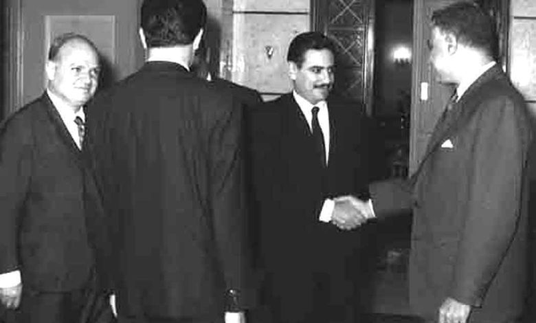 التاريخ السوري المعاصر - جمال عبد الناصر ومحمد عيد عشاوي - حزيران 1966 (8)