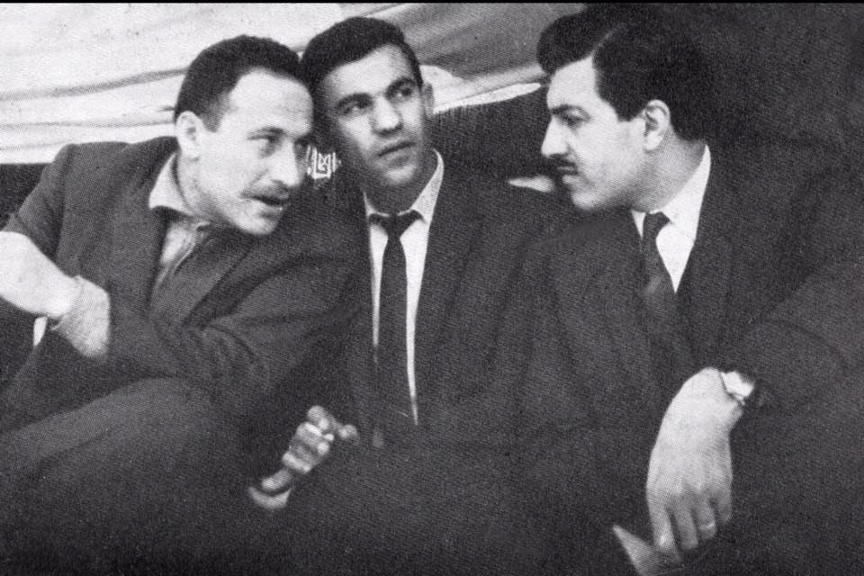 التاريخ السوري المعاصر - عبد الكريم الجندي وإبراهيم ماخوس ونصر الشمالي عام 1966