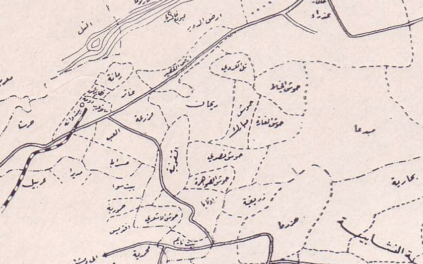 خريطة قضاء دوما