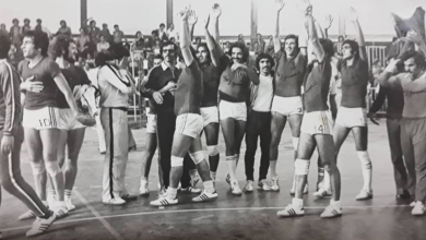 منتخب سورية بكرة اليد الفائز بذهبية الدورة العربية الخامسة بدمشق عام 1976
