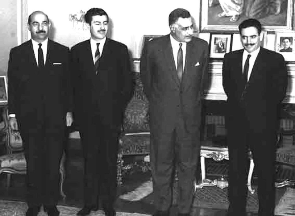 التاريخ السوري المعاصر - جمال عبد الناصر يستقبل إبراهيم ماخوس - حزيران 1966 (1)