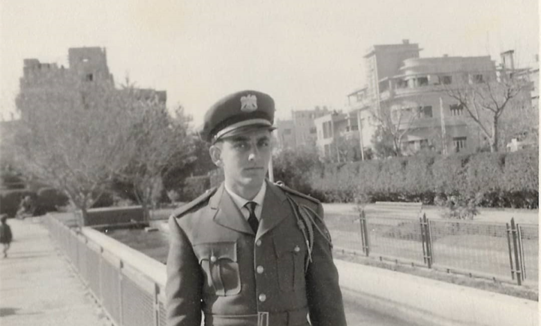 التاريخ السوري المعاصر - فاروق بوظو - طالب ضابط في الكلية العسكرية عام 1958