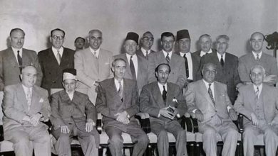 دمشق  1950 - مؤسسو شركة صناعة السكر السورية الوطنية