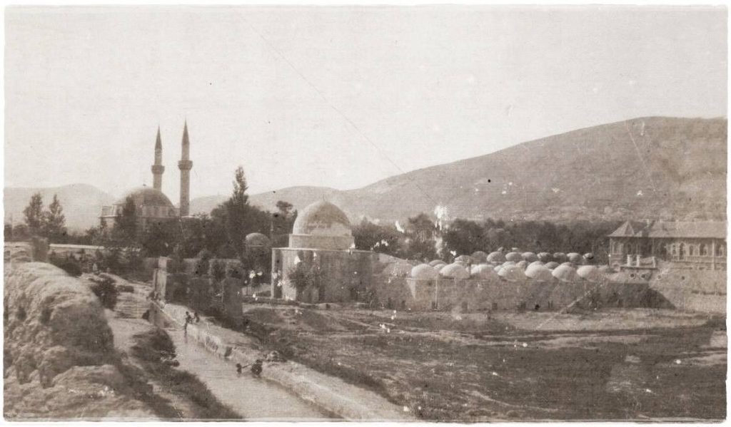 التاريخ السوري المعاصر - دمشق - التكية السليمانية عام 1920