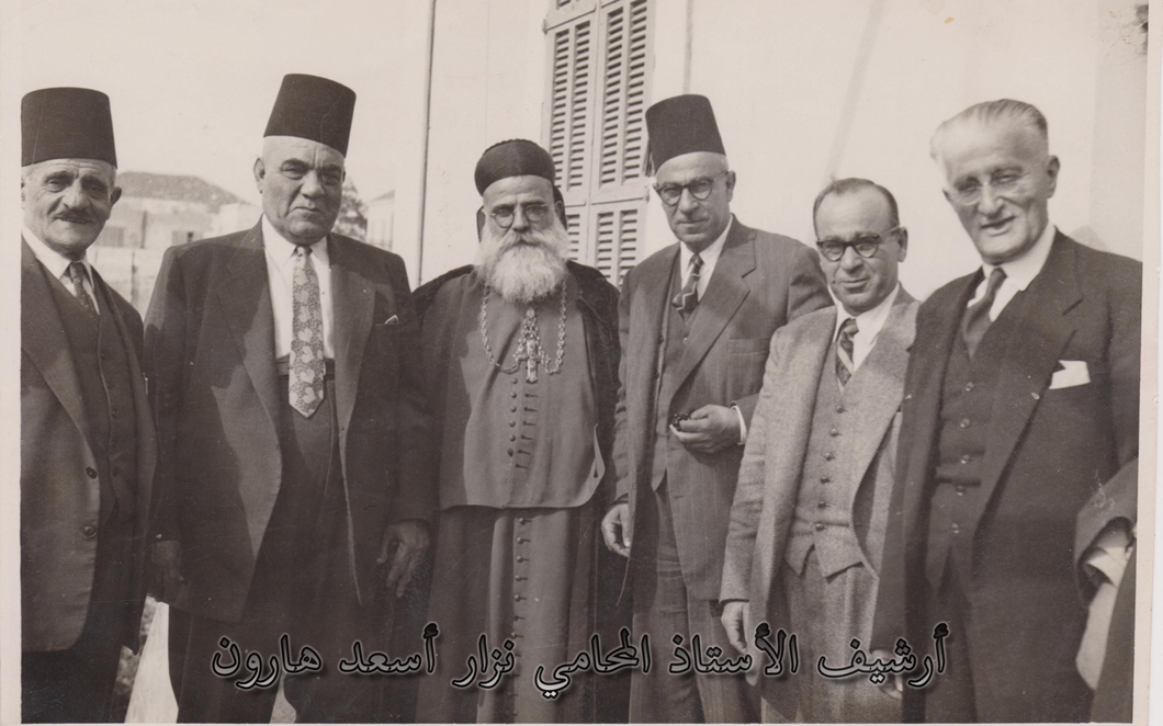 استقبالُ مطران طرابلس الماروني في أثناء زيارته لمدينة اللاذقية