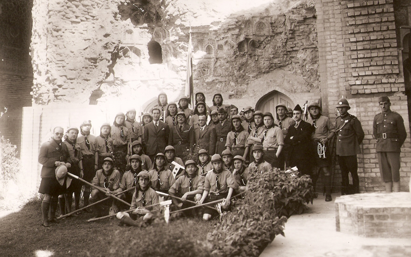 كشاف سورية ووفد الكشاف العربي في زيارة إلى العراق عام 1937 (3)