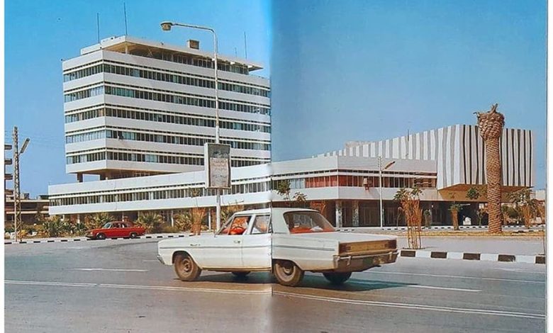اللاذقية 1977- الكورنيش الغربي - القصر البلدي أو مجلس مدينة اللاذقية