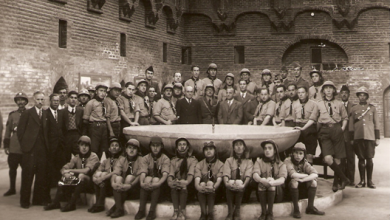 كشاف سورية ووفد الكشاف العربي في زيارة إلى العراق عام 1937 (1)