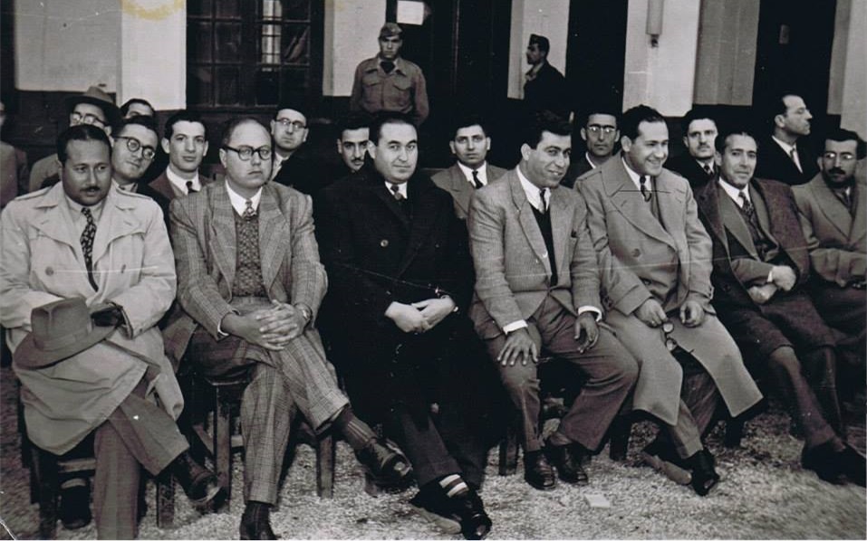 حمص 1954- حفل ضباط الاحتياط في ثكنة خالد بن الوليد