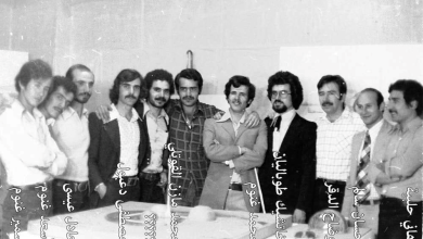 طلاب في كلية الفنون الجميلة بجامعة دمشق عام 1976