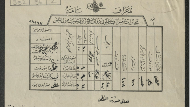 من الأرشيف العثماني 1889- عريضة من أهل حمص للصدارة العظمى لإبقاء القائمقام إحسان بك