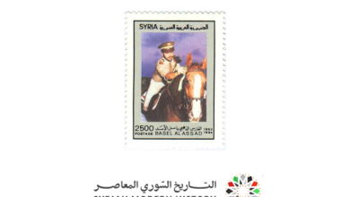 طوابع سورية 1994 - باسل الأسد