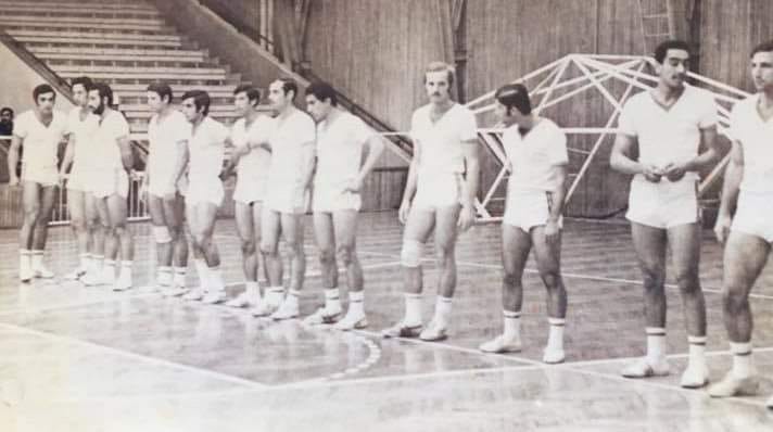 التاريخ السوري المعاصر - أزمير 1971- منتخب سورية في ألعاب المتوسط - كرة الطائرة