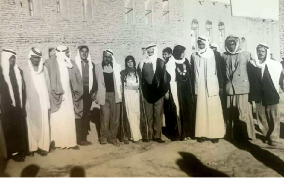 الرقة 1954- من حفل زفاف فيصل حداد علوش العجيلي