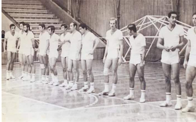 أزمير 1971- منتخب سورية في ألعاب المتوسط - كرة الطائرة