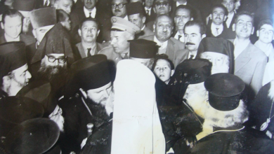 التاريخ السوري المعاصر - من زيارة البطريرك البلغاري إلى دمشق - مطار المزة عام 1962