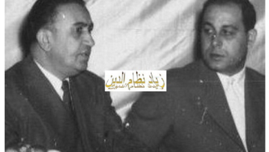 الزعيم توفيق نظام الدين والمقدم مصطفى حمدون