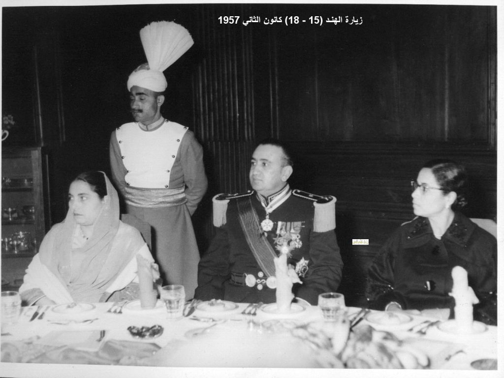 التاريخ السوري المعاصر - زيارة شكري القوتلي إلى الهند عام 1957