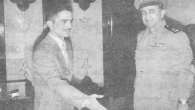 زيارة توفيق نظام الدين رئيس الأركان السوري إلى الأردن عام 1956
