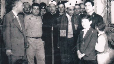 القارئ عبد الباسط عبد الصمد في اللاذقية عام 1959