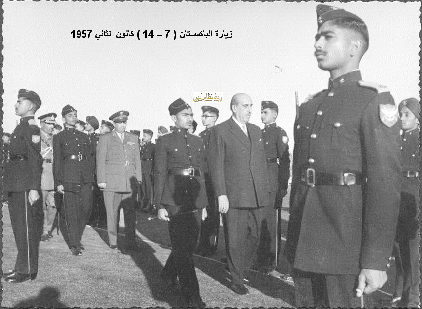 التاريخ السوري المعاصر - زيارة شكري القوتلي إلى الباكستان عام 1957