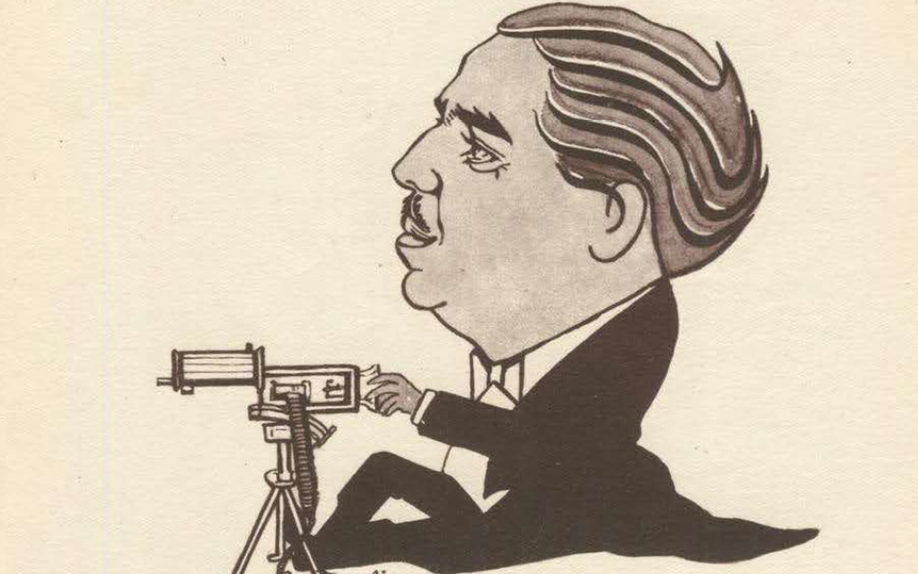 كاريكاتير - أحمد الشرباتي عام 1947