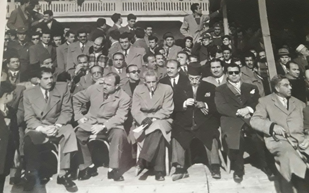 مطار النيرب 1956- حفل تخريج دورة المظليين