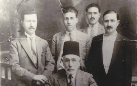 عبد الرحمن آغا الشيشكلي وأبناؤه الثلاثة