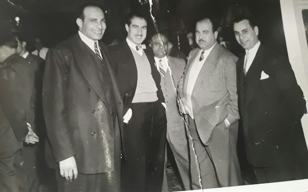 عدنان محي الدين وعدلي حشاد في حلب 1959