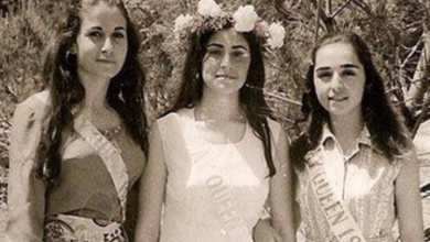 ملكات جمال الربيع من طالبات حلب عام 1970م