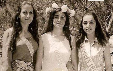 التاريخ السوري المعاصر - ملكات جمال الربيع من طالبات حلب عام 1970م