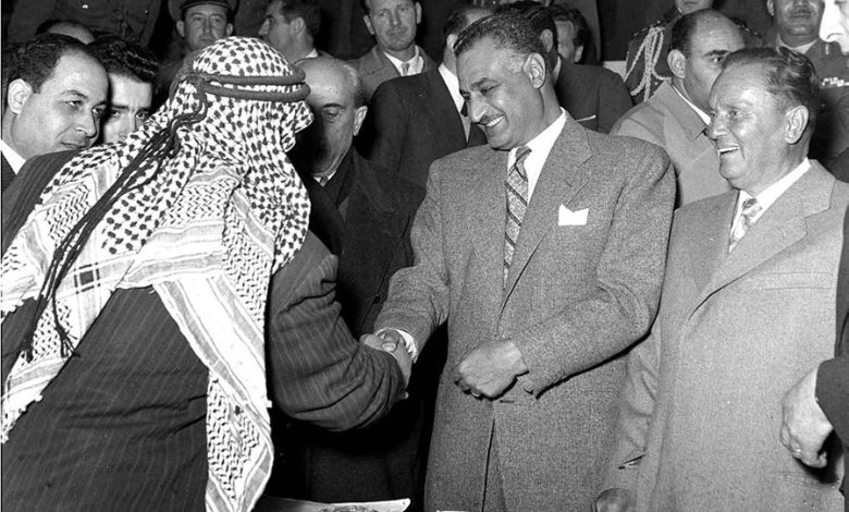 آذار 1958 - من زيارة جمال عبد الناصر إلى سورية (1)