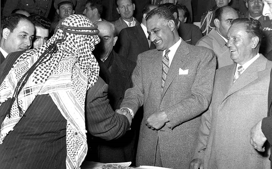 آذار 1958 - من زيارة جمال عبد الناصر إلى سورية (1)