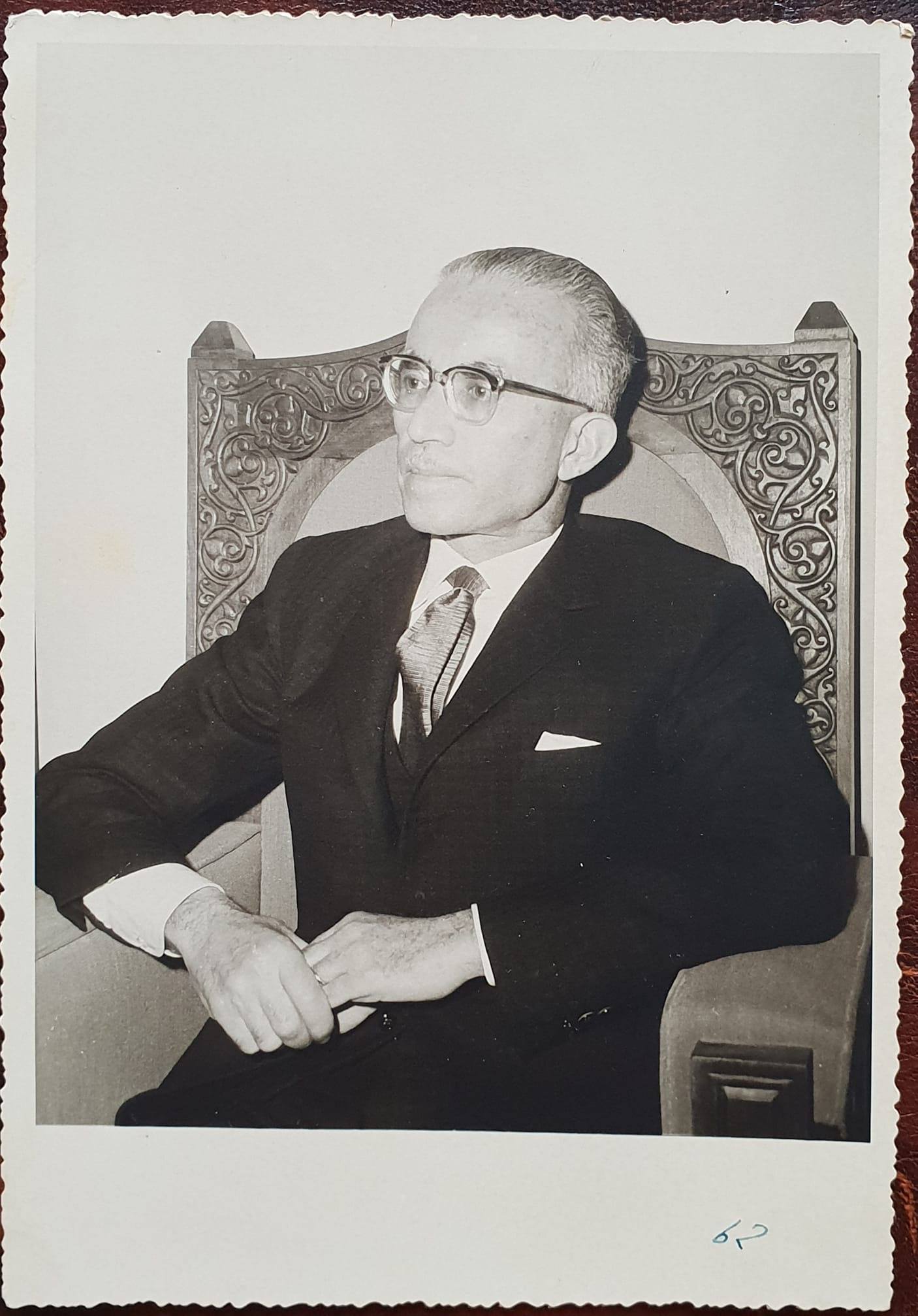 التاريخ السوري المعاصر - الرئيس ناظم القدسي عام 1962