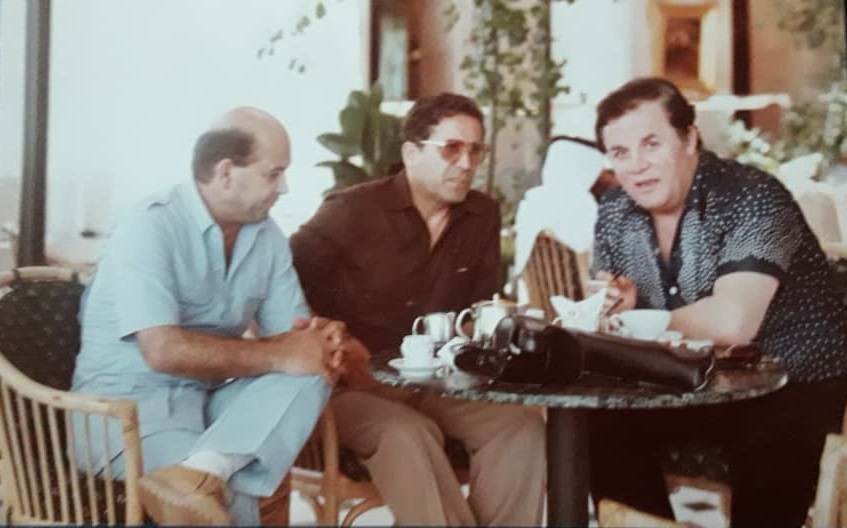 فهد بلان ،فؤاد حمزة،سلمان البدعيش في أبو ظبي 1984