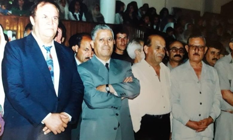 فؤاد حمزة بين سلمان البدعيش وفهد بلان في السويداء 1995