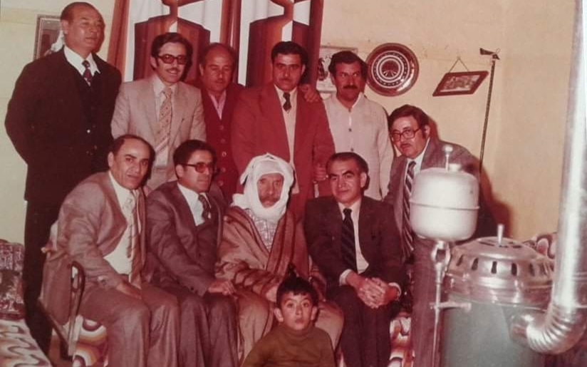 عبد السلام العجيلي في زيارة  لـ سلطان الأطرش في سبعينات القرن العشرين (2)