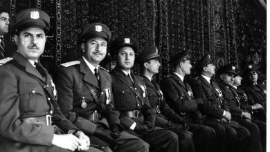 ضباط من الجيش - احتفال عيد الجلاء 1954 (6)