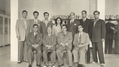نجاح ساعاتي .. في الجامعة السورية عام 1946