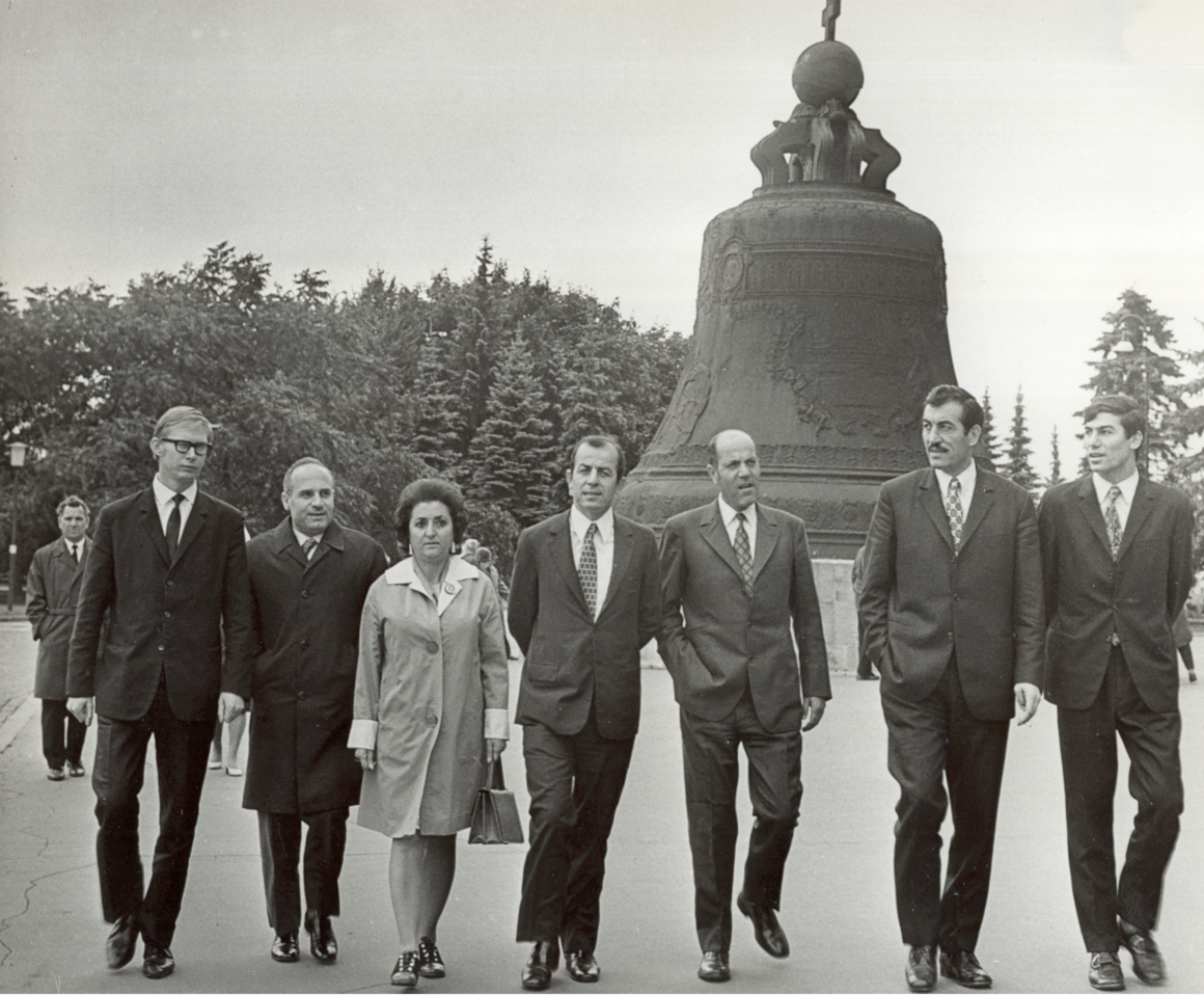 وفد جمعية الصداقة السورية - السوفيتية في موسكو