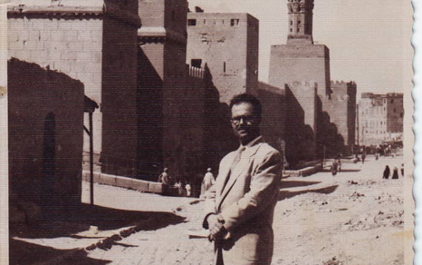 التاريخ السوري المعاصر - يوسف الدبيسي أمام يور القاهرة عام 1961